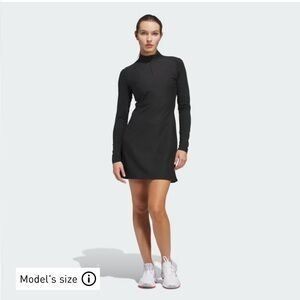 adidas Golf Long Sleeve Dress - Black
